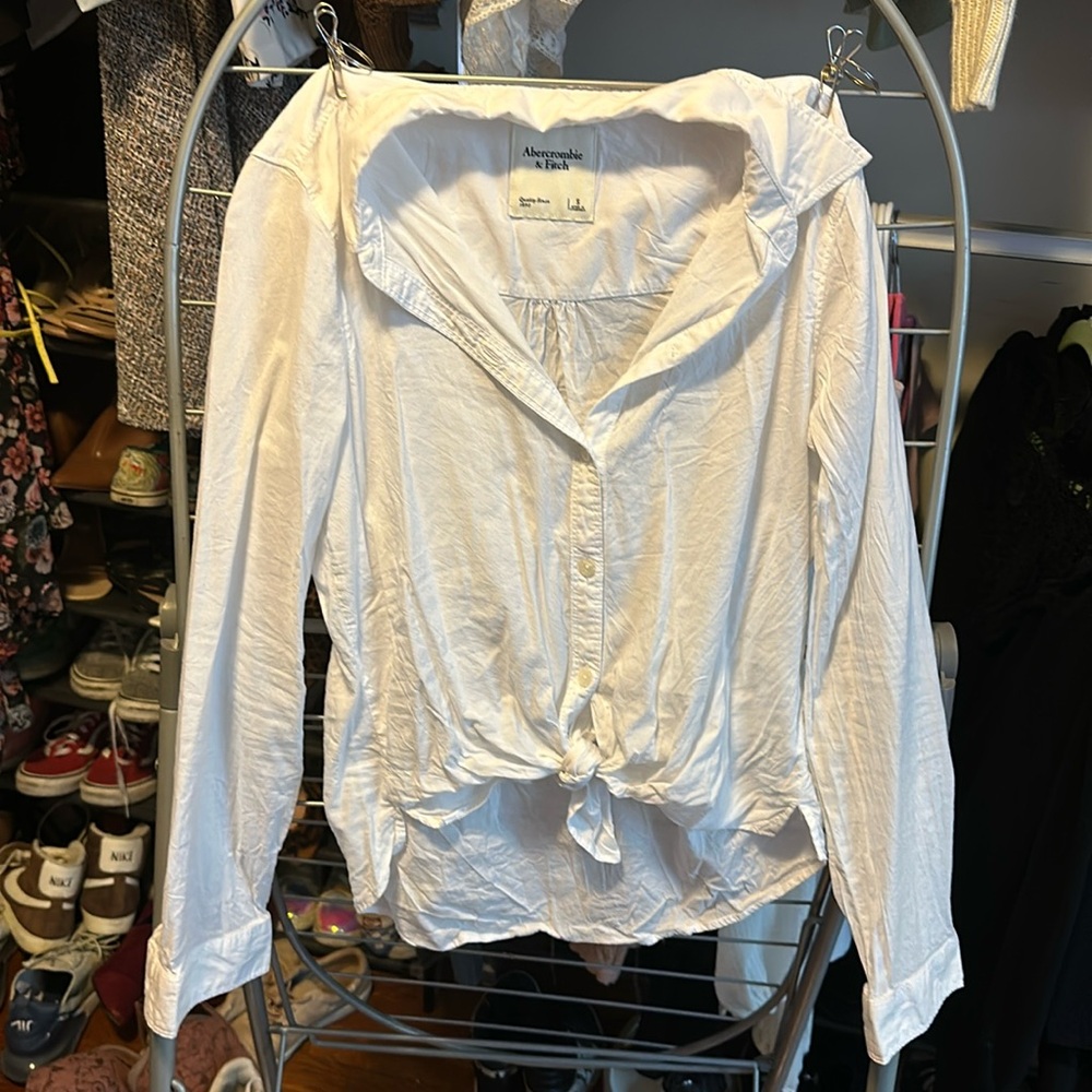 Abercrombie longsleeve tie up